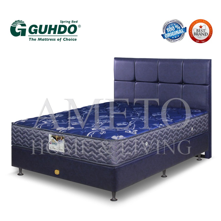 Guhdo Springbed New Prima 140x200 Atlantic HB Caserta Full Set