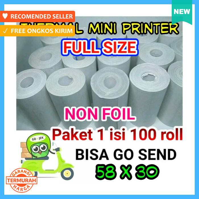 

Kertas Kasir Thernal 58 X 30