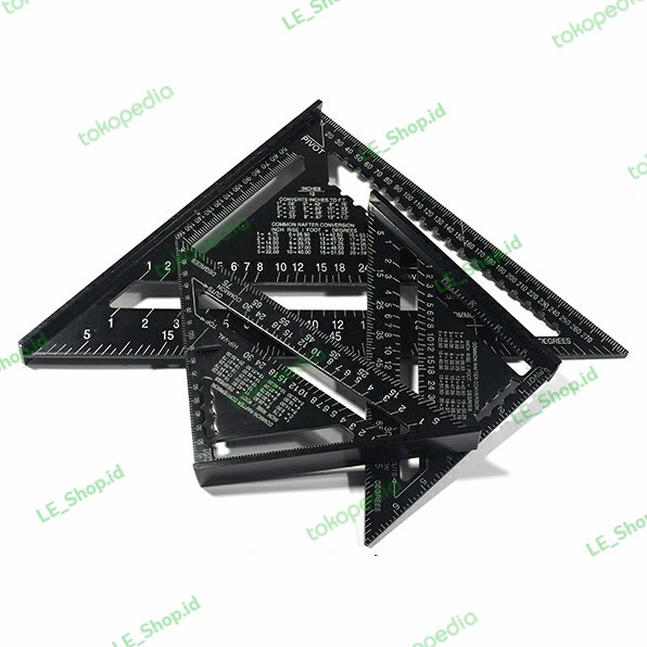 

Terbatas Penggaris Siku Mistar Triangle Ruler Alumunium 7 Inch Terlaris