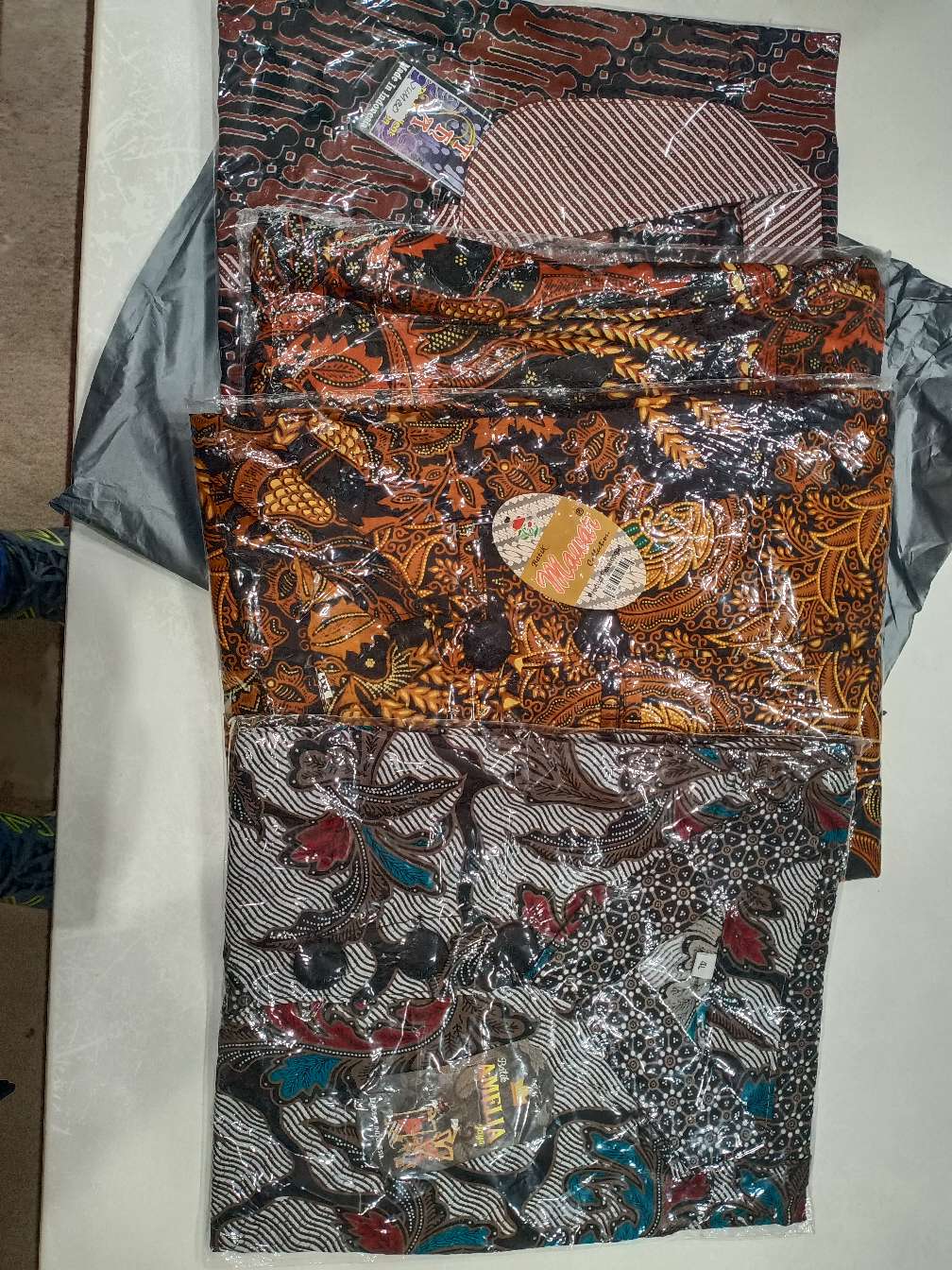 Ada Jumbo Blouse Batik Collata Blus Wanita Kancing Depan Katun Seragam Modern Premium Exclusive