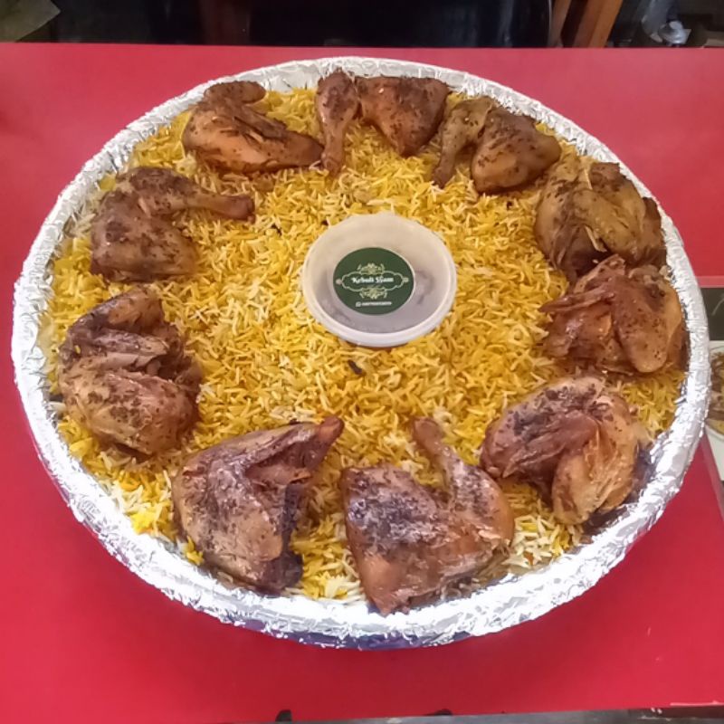 

Kebuli Loyang isi 10 Ayam
