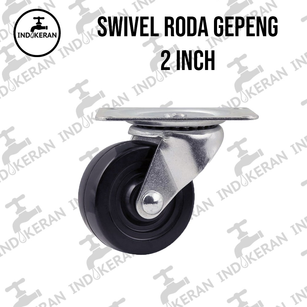 INDOKERAN - Roda Gepeng Kursi Caster - 1 Pcs - High Quality