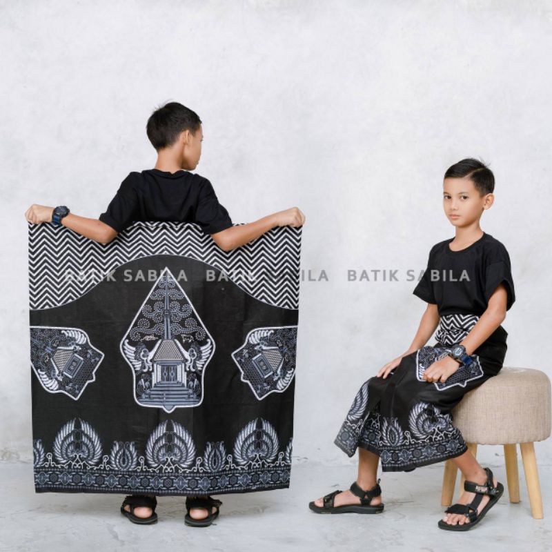 SARUNG ANAK ANAK MOTIF WAYANG JAWA