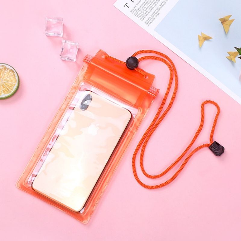 VROFFSTORE GROSIR Waterproff HP Sarung Pelindung Hp Handphone Android Anti air Water Proff Maksimal 7inc  Perlengkapan Berenang Anti Hujan