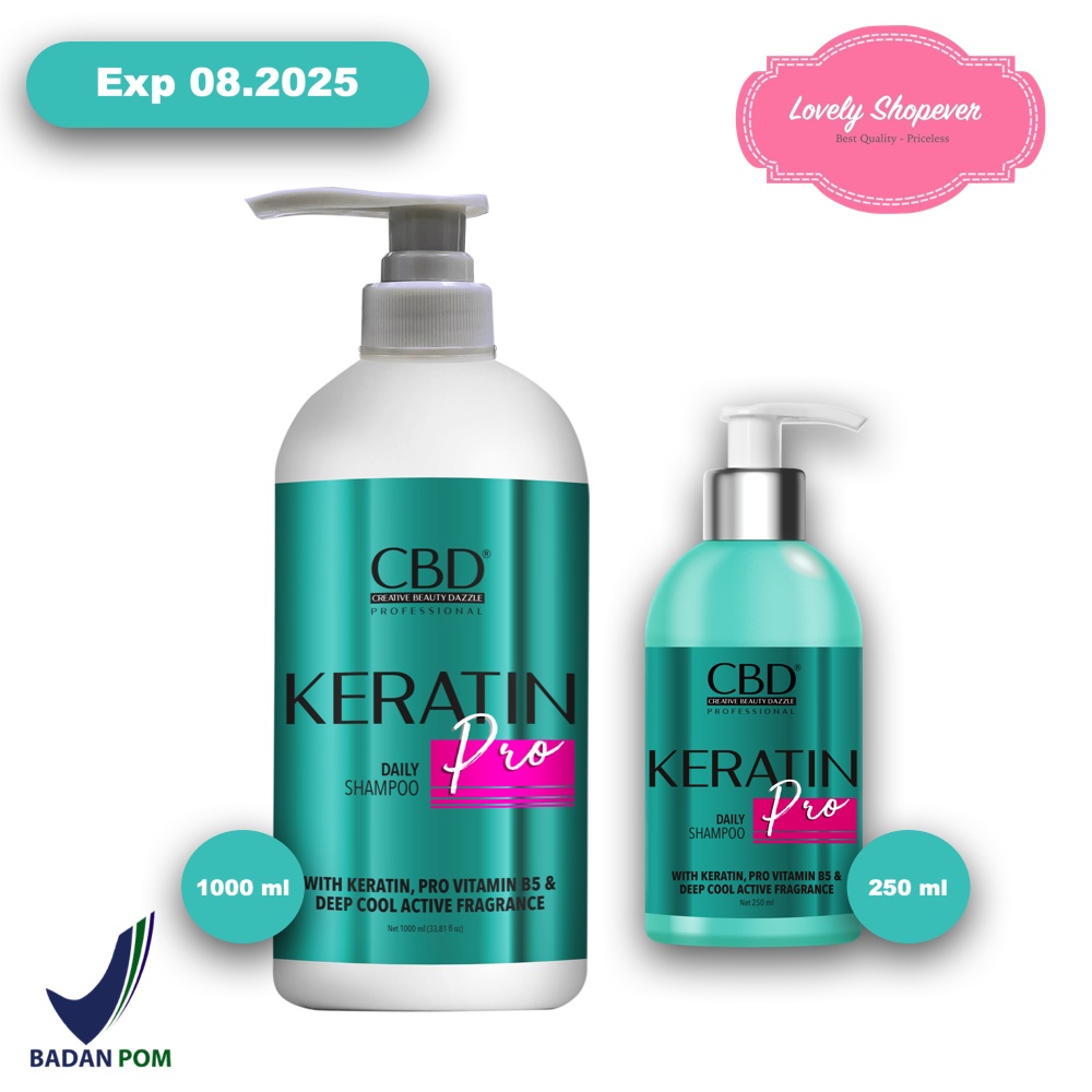 CBD Professional - Keratin Pro Daily Shampoo 250 ml 1000 ml