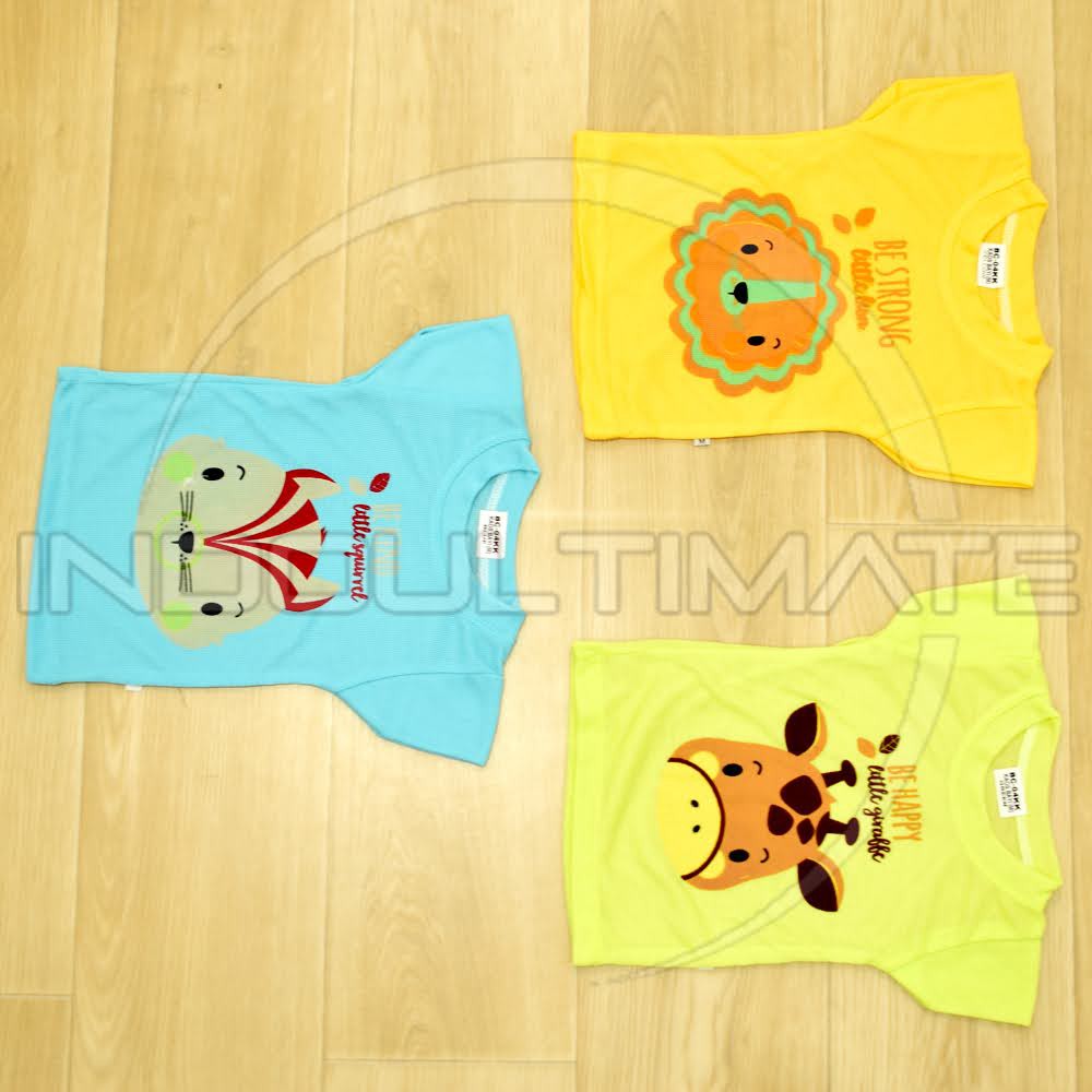 Kaos Anak Laki-Laki Perempuan COTTON [M,L,XXL] BC-04KK Baju Anak kaos Bayi Atasan Anak