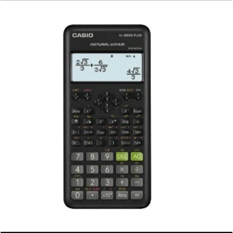 

Casio FX-350ES PLUS - Scientific Calculator # Kalkulator Ilmiah Original