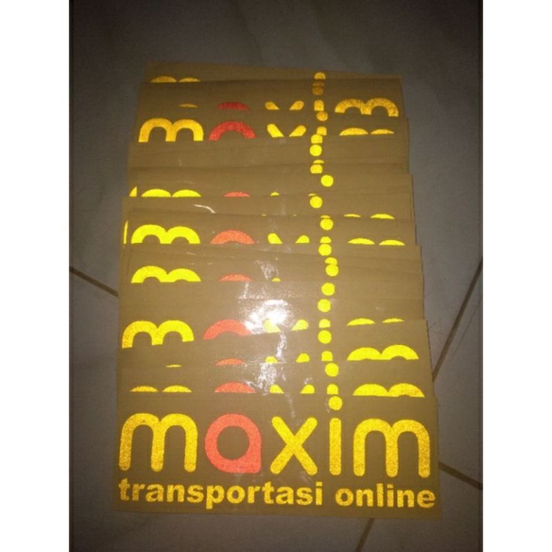 

sticker Maxim 5pcs