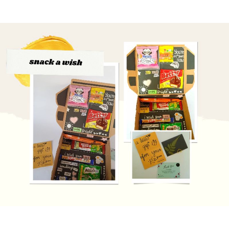 

SNACK A WISH/HADIAH/HADIAH ULANG TAHUN