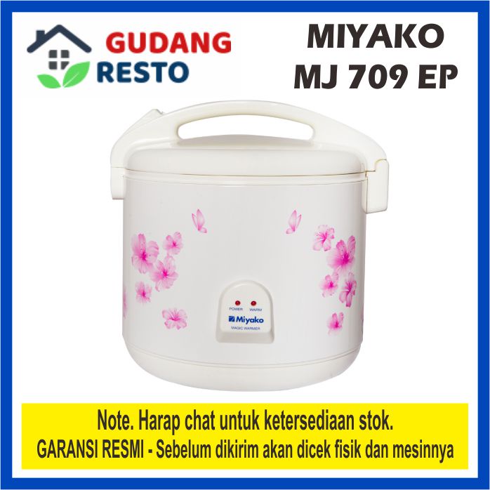 MIYAKO MJ 709 EP MAGIC JAR 7 LT PENGHANGAT MAKANAN MJ709 RICE WARMER  7 LITER