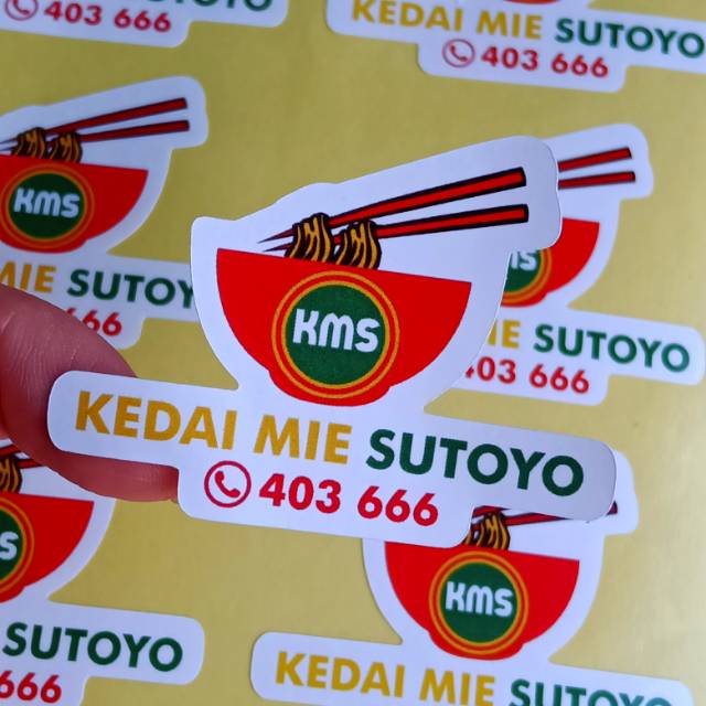 

HOT ITEM!! Branding Sticker Cutting/murah/catering/makanan/olshop/label/souvenir/hampers/kotak nasi