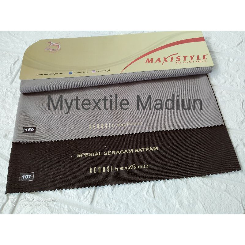 serasi Maxistyle kain seragam satpam security terbaru untuk Pdl Pdh