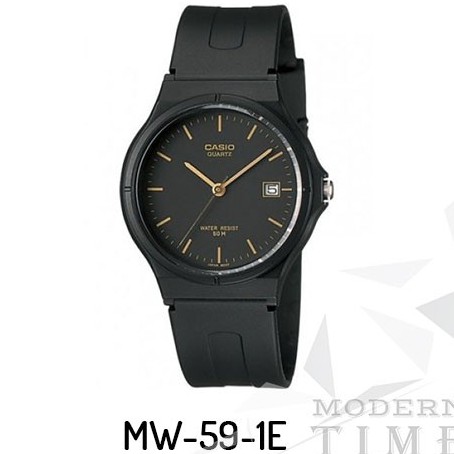 Casio Original MW-59 Series (Unisex - Analog - Karet)