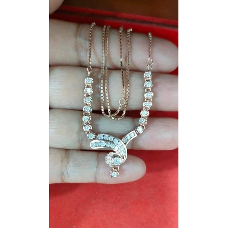 kalung putar berlian medan kode W