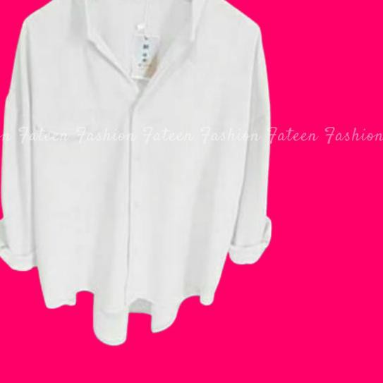 ➷ Baju Wanita Lengan Panjang 221 - Hem Wanita Lengan Panjang 221 - Putih ✭