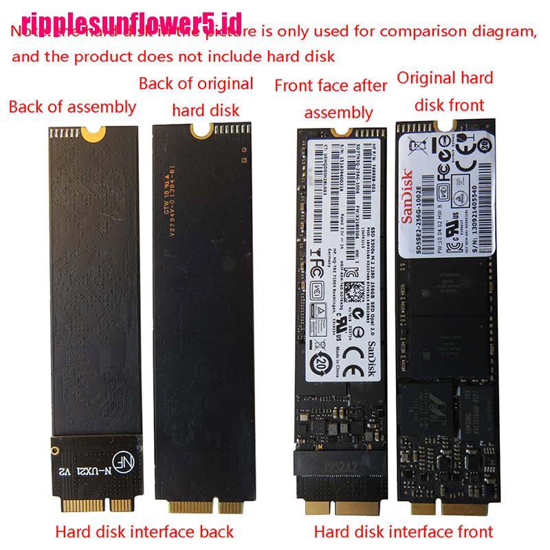 Adapter Konverter Ssd M.2 NGFF SATA Ke UX31 UX21 TAICHI 21 31