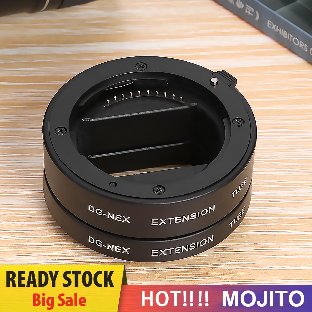 Set Tabung Ekstensi Makro Autofocus Af 10mm 16mm Untuk Kamera Sony Nex E-Mount