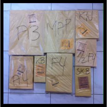 

Silahkan Order Amplop Coklat Samson Ksk Uk. A4 - 21.5 X 30Cm