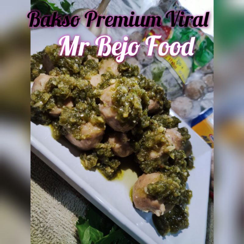 

Pentol Halus Sambal Ijo Mr Bejo Food di GORENG enak