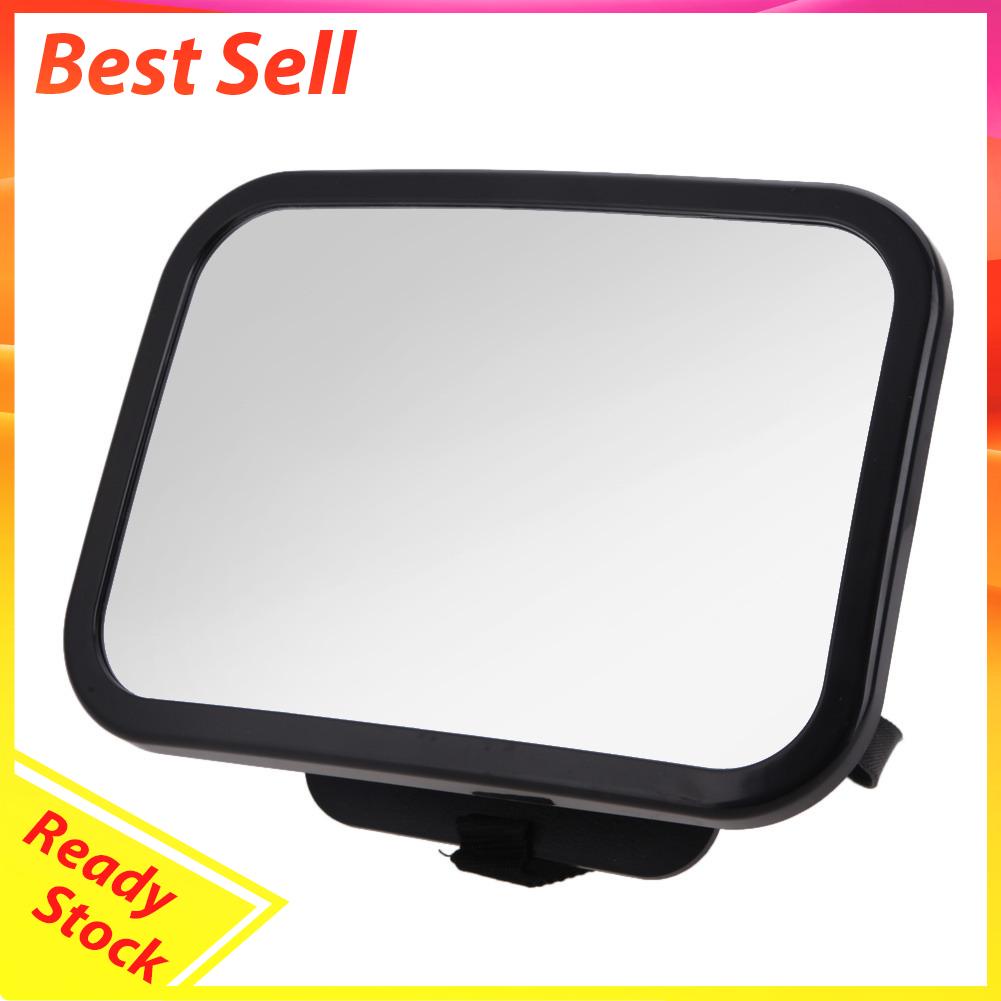 Kaca Spion Kursi Belakang Mobil Pandangan Luas Dapat Disesuaikan Untuk Keamanan Bayi / Anak-Anak