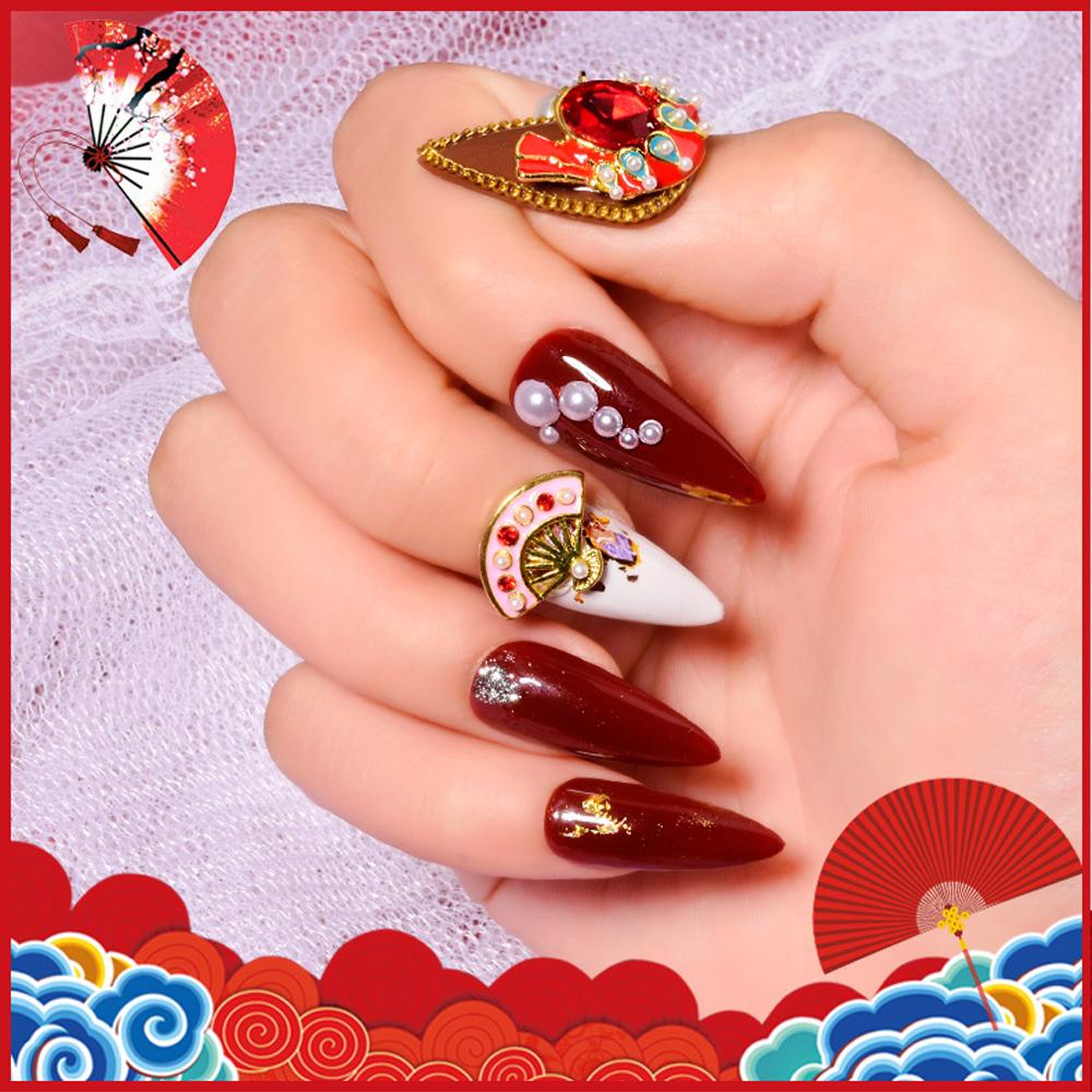 Mxbeauty Aksesoris Dekorasi Nail Art 3D Untuk Manicure