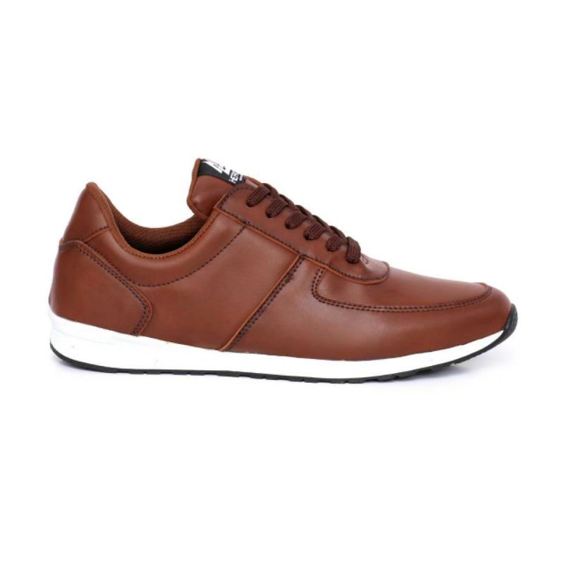 FREY BROWN |WOLF x HEROES| Sepatu Casual Sneakers Running Sporty Kulit Faux CH