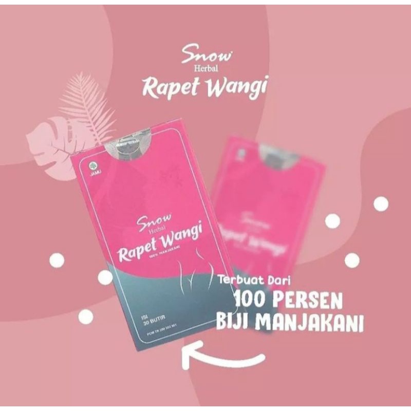 

Snow herbal rapet wangi