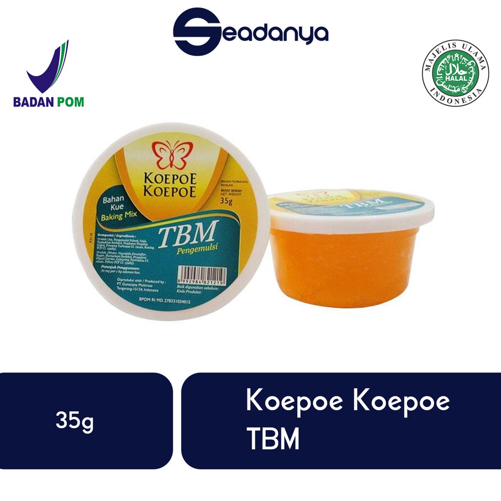 

TBM Pengemulsi 35g Koepoe Koepoe - Halal MUI BPOM