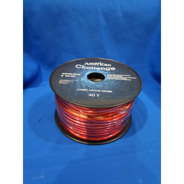 kabel aki audio mobil 8 Awg kabel 8 awg