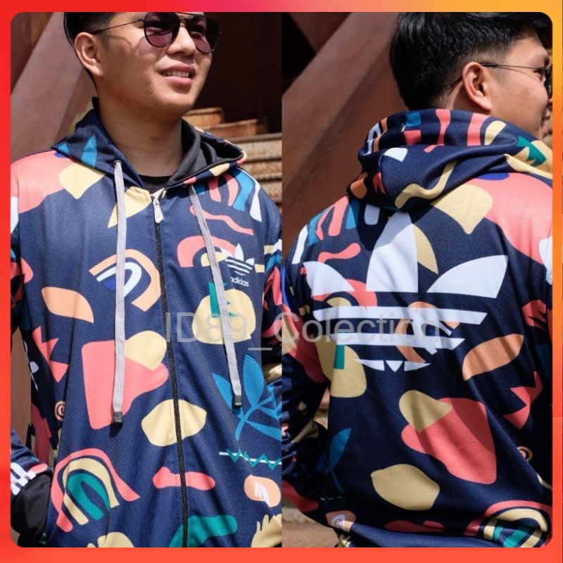 Jaket Tracktop ADIDAS MIRROR Pria Wanita Unisex ALL SIZE Fit To XL