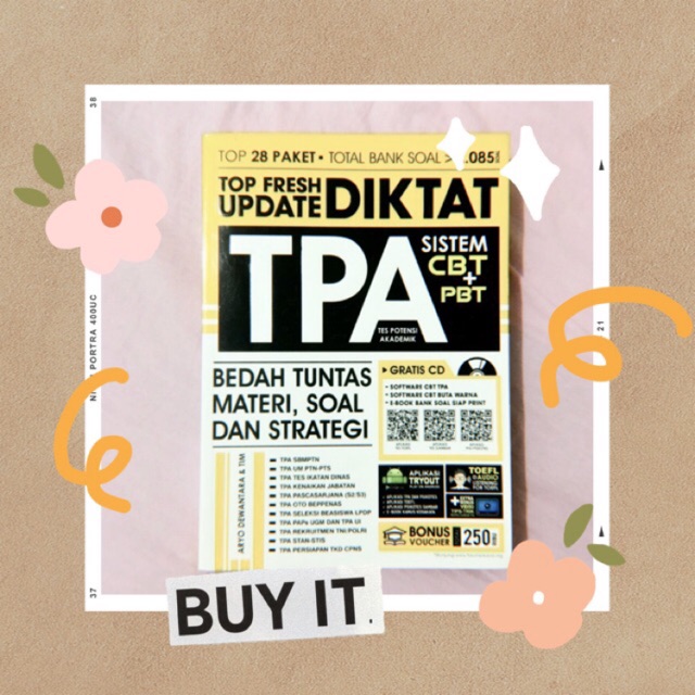 Buku Kumpulan Soal Soal Tpa Sbmptn Cpns Shopee Indonesia