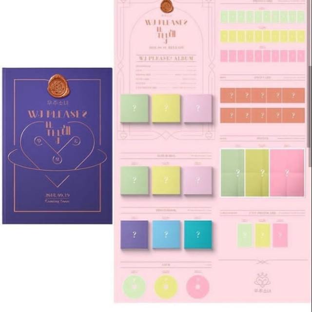 [READY STOCK - SEALED NO POSTER] WJSN 5th mini album : "WJ PLEASE ?"