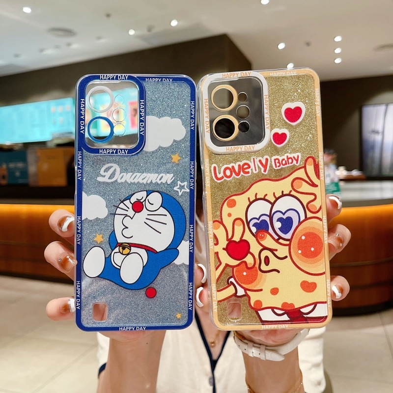 SOFTCASE TPU GLITER KARTUN OPPO A96/A76 4G/A53 2020/RENO 7 4G/A54 4G/A15/A15S/F9/A5S/A12/