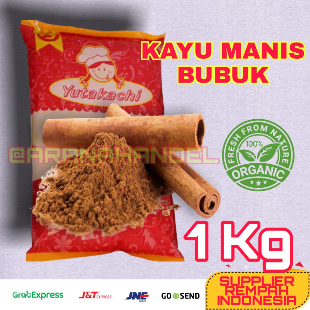 

Kayu Manis Bubuk Kualitas Eksport | 100% murni tanpa Campuran 1 Kg