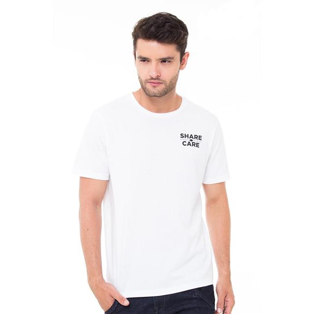  Lee  Cooper  Men s T Shirt DAN SHARE white Shopee Indonesia