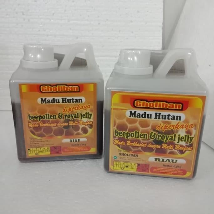 

Madu Hutan Riau Gholiban 500 Gr 500 Gr Plus Bee Pollen Dan Royal Jelly Moomtaz