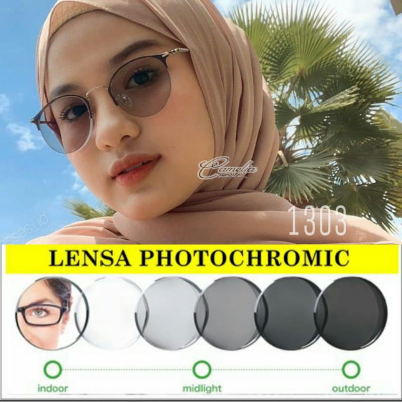 PAKET KACAMATA PHOTOCROMIC| KACAMATA KOREA 1303