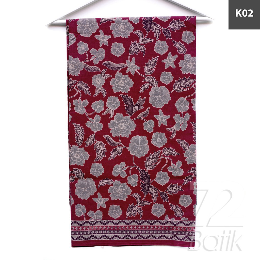 KAIN BATIK PREMIUM Bahan Katun Motif Kembang Warna Hijau Ijo 724726 Cap 72 Jarik Jarit Samping Kebat Panjang Batik Katun Modern Premium Bahan Seragam Batik Pernikahan Kantor Keluarga Murah Kamen Jadi Batik Bali Lembaran