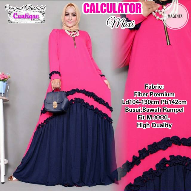 

CALCULATOR MAXI CANTIQUE