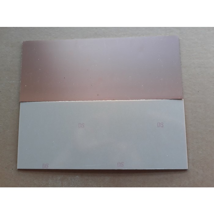 PCB polos semi fiber warna putih 20 x10 cm