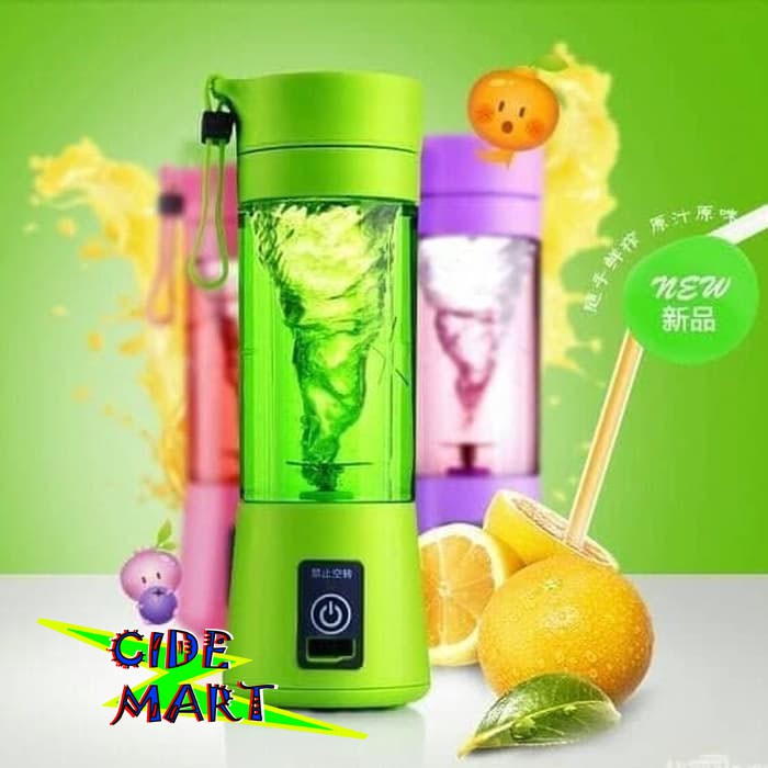 [ORIGINAL] BLENDER PORTABLE SERBAGUNA 4 MATA PISAU / BLENDER JUS / PORTABLE JUICE BLENDER MINI