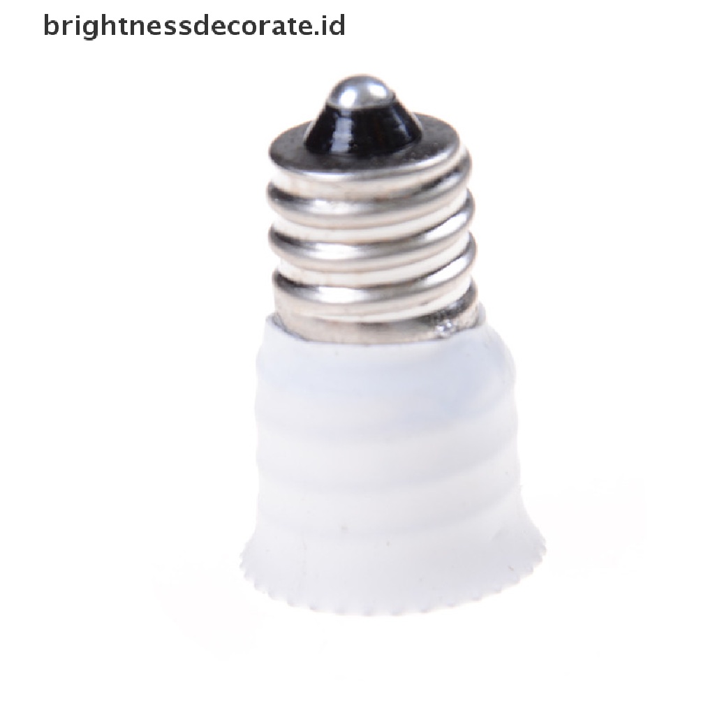 (birth) Adaptor Converter Fitting Bohlam Lampu LED E12 Ke E14