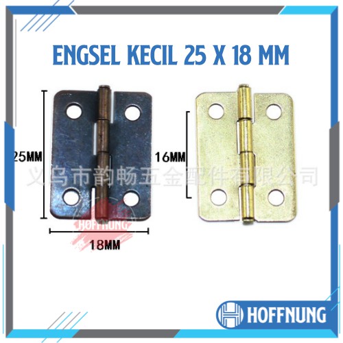 Engsel Kecil 25 x 18 mm Engsel Mini Peti Box Mahar Souvenir Craft