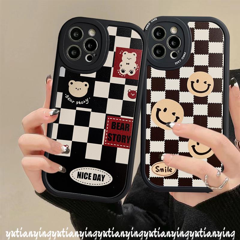 Casing TPU Xiaomi Redmi 10A 10C 9T 9C NFC 10 9A 9 Redmi Note 10 11s 8 9s 9pro 10s 11 9 10pro Max Plus POCO X3 NFC Motif Papan Catur