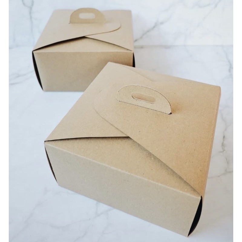 

Box Kardus Packaging Cupcake Muffin 4 Sekat
