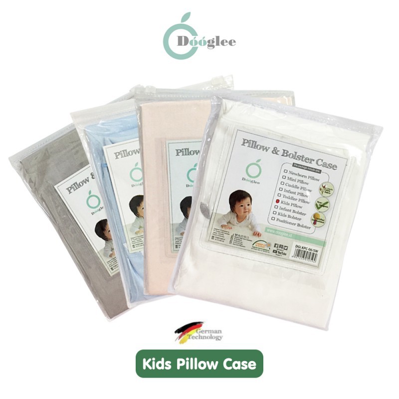 Dooglee Kids Pillow Case Sarung Bantal Anak (Tersedia Pilihan Warna)