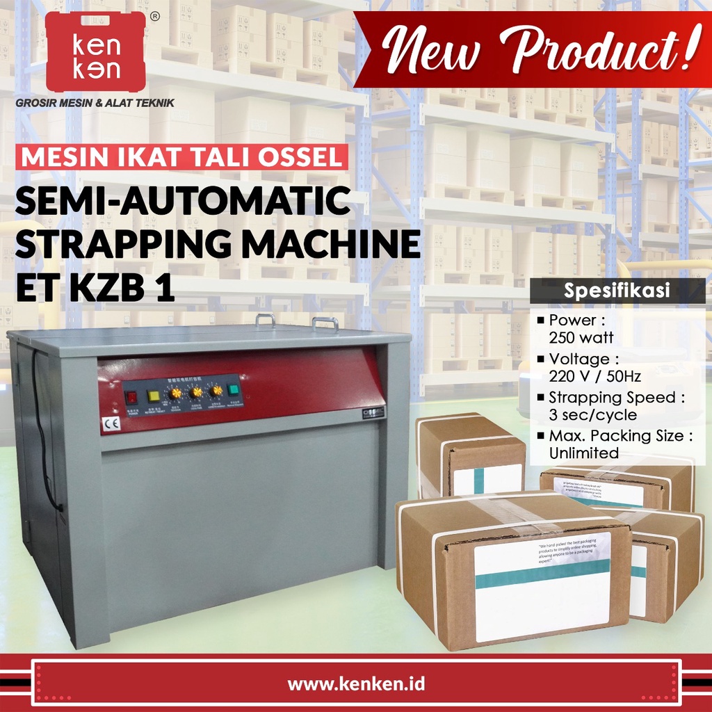 

Mesin Strapping KZB-I Mesin Ikat Dus KZB-I Mesin Packing Kardus Ossel