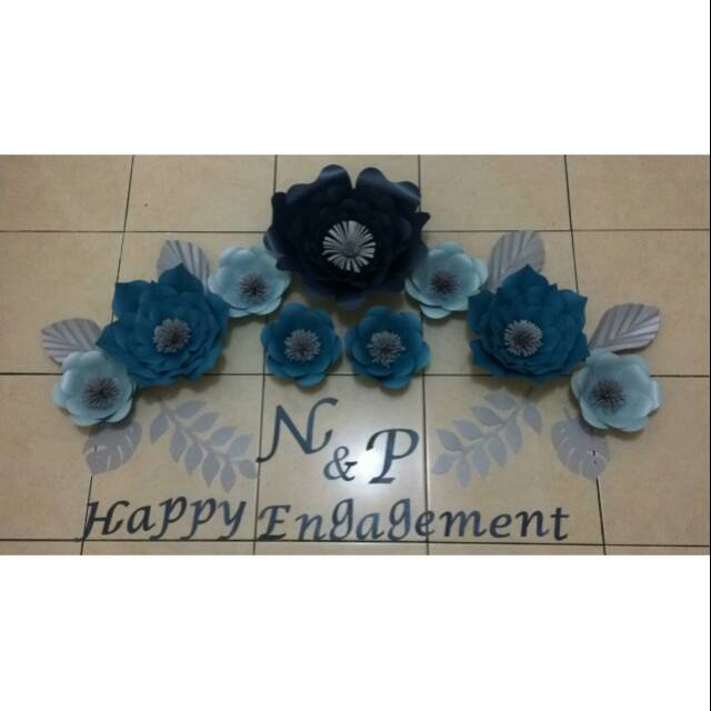 

PAPER FLOWER MURAH bahan kertas JASMIN