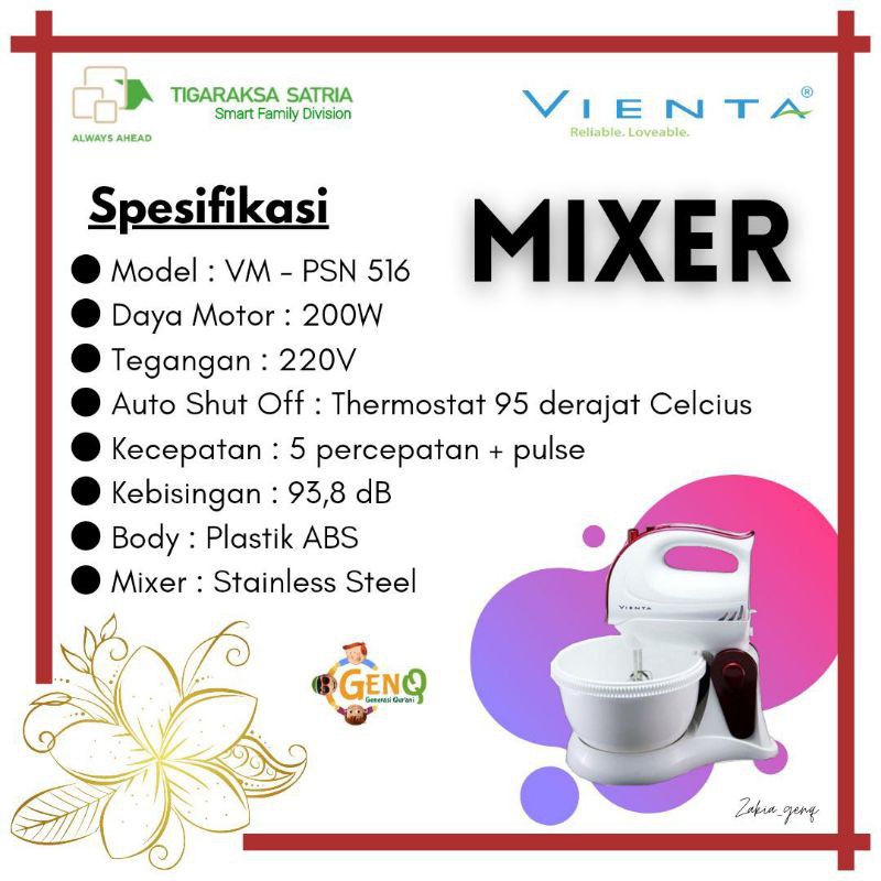 mixer vienta