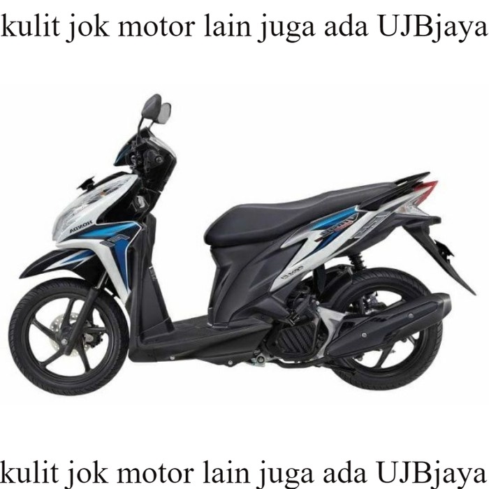 Sarung Jok Motor Vario 125 Fi/Techno Original / BAHAN ORI POLOS Kulit Jok Motor Vario 125 Fi/Techno 